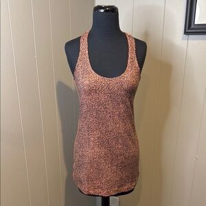B5 lululemon athletica Women’s 8 Pink Speckle Tank Top